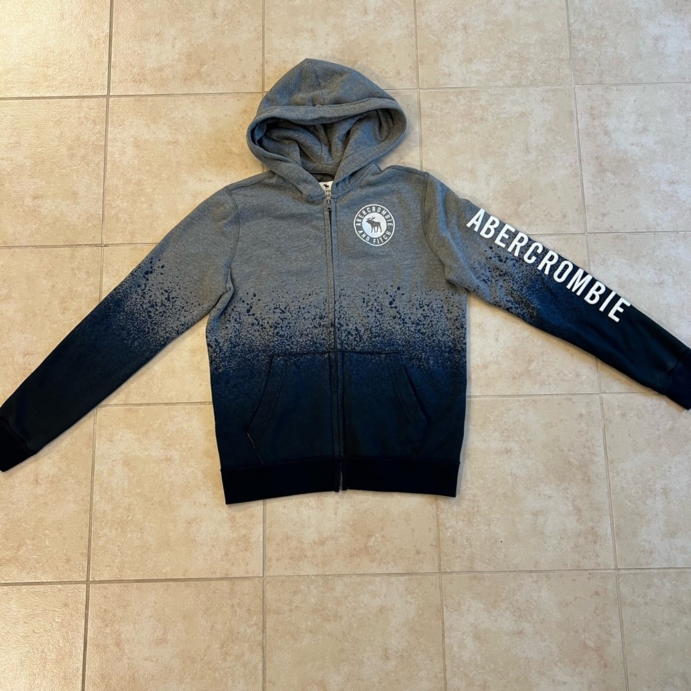 Boys 15/16 Abercrombie & Fitch Kids Ombre Hoodie